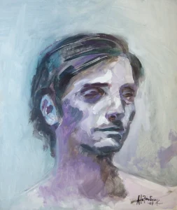 Giorgio, 2007. Oil on wood, 25 x 35 cm